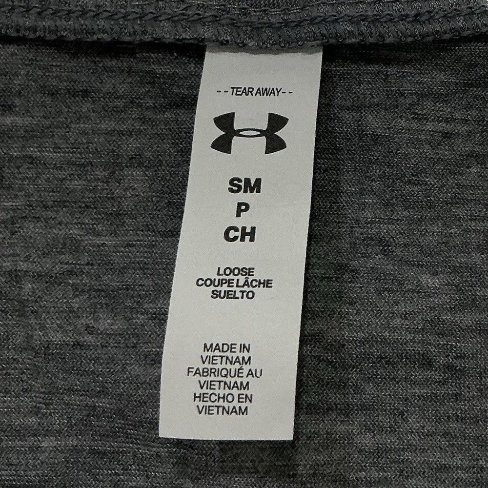 Under Armour Breathe Shirt Womens Small Gray Activewear Loose NWT Workout Gym - Picture 6 of 6